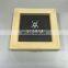 Free sample wooden clear window small gift wooden box with lock