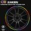 Spirit Beast motorcycle modified wheel pvc reflective sticker colorful motor  waterproof 3sizes  BR102