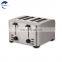 High quality portable household stainless steel 2 slices bread toaster