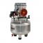 780W silent oil free dental air compressor with aluminum air tank