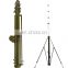 3m to18m communication pole tower military telescopic antenna mast