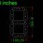 10 Inch 7 Segment Red Outdoor Waterpoof LED Gas Price Sign Display,led display panels