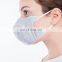 Grey Color Printed Pattern Folding Anti-fog Nonwoven Dust Mask