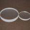 fused silica quartz glass disc round clear optical quartz glass plate