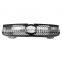Front Diamonds Grill Grille black Fit for Mercedes Benz X164 GL-Class 06-12 ABS