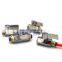 MINI Ball valve Stainless steel handle 1/4 1/2 BSP Female male with PC union adapter 6/8/10/12mm hose SS304 2 way ball valve