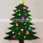 Customized Die Cut Felt Christmas Tree /Decoration Christmas Tree Ornament