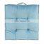 100% Polyester Japanese Style Soft And Comfortable Square Woven Chair Pad Seat Cushion