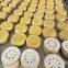 100pcs/box High quality hand grinding plate Special flocking sandpaper for automobile rust removal, high quality 8-hole yellow sandpaper