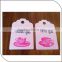 custom name tag for clothes,thank you hang tags,school bag tags in china