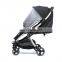 auto folding comfort light weight pram rain cover baby pram fordable high quality