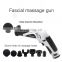 Fast Charging Vibration Portable Fascial Massage Gun Deep Muscle Massage Gun