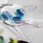 Masthome new transparent acrylic kitchen dish plastic handle brush for kitchen wash cleaning