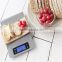 5kg/1g Digital Multi-function Kitchen and Food Scale, Elegant Brushed Stainless Steel Design with Special Hang-able Designg