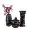 Matte Glaze Large White Stripe Sculpture Jingdezhen Ceramic Vase Decoration For Grow Fresh Flowers