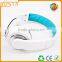 Best stylish funny hot selling promotional stereo bass pure white headphone