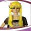 Two Long Braided Yellow Cheap Cosplay Wigs