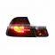 Smoke Black Color LED Tail Lamp Rear Lights for 2003-2005 year E46 320 328 325  TWO DOORS