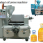 Rapeseed oil press machine with filter on sell