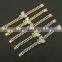 High Quality Gold plated butterfly necklace women Butterfly charms necklace with Tennis Chain jewelry