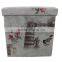Stylish Faux Leather Folding Foot Stool