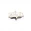 LC Metal Optical Fiber Adapter Single Mode Multi Mode Duplex Fiber Connector Fiber Coupler FTTH