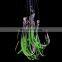 Ready to ship 14-28# Barbed Pesca Fish Tackle Accessories High Carbon Steel LuminousSea Fishing Hooks
