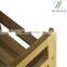 3-Tier Slimline Bamboo space-saving shoe rack Organiser