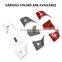 Steering Wheel Decoration Cover Sporty Sticker Car Accessorie Abs Carbon Look Steering Wheel Frame Strip For Tesal Model 3 Y