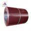 600-1500mm width 0.3mm 0.35mm 0.4mm thick ppgi coil galvanized steel color coil