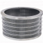 Wedge wire pressure screen basket pulp & paper mill making fine slot pressure screen baskets