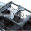 4*4 Roll Bar Carrier for Jeep wrangler JK with instructions 4 doors steel roll cage roof rack offroad accessories