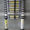 3.85m Aluminium Telescopic ladder with Stabilizer Bars/Carry bags/1.5cm Finger safety gap