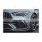 Car Parts Body Kits Front Bumper Lip 100% Dry Carbon Fiber Material Military Quality For BENZ CLA45 W118