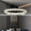 Nordic Simple Hanging Light Living Room Decorative Ceiling Chandeliers Circle Rings Modern LED Pendant Lamp