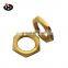 Hot Sale Special Material Brass Copper Hex Thin Nuts