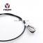 Finely Processed Rope Rings Stainless Steel Wire Keychain Cable Key Ring With Screw