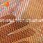 Metal interior decoration crimped woven mesh