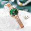 SHENGKE  Trendy Bracelet Watches For Lads Green Face Woman Watch Love Waterproof Handwatch Luxury