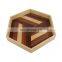 Wholesale wood vegetable serving tray