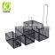 Black Silver Firm Metal Rat Cage Mouse Trap Cage