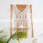 Boho Indoor Hanging Shelves for Wall, Macrame Wall Hanging Shelf Decorative