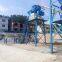 compact concrete mixing plant fixed hzs50 ready mix concrete batching station