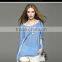 2016 hot new summer long sleeve loose bump color round collar knitting sweater for lady and girls
