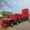 Large cargo transport semi-trailer Large item transport vehicle Multi axle semi-trailer