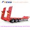 80tons hydraulic gooseneck lowboy truck trailer from China factory ,Cheap price with customized