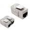 STP RJ45 Female to Female Ethernet Insert Keystone Jack Coupler