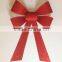 9 inch Red Glitter Ribbon Butterfly/Pull Ribbon Tie Bow for Decorations Xmas/Party