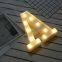 Plastic LED Marquee Letters plastic Marquee Light For Home, Shop Window, Club, Party