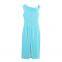 2025 Summer New Fashion Casual Asymmetric Midi Dress With Embellishments